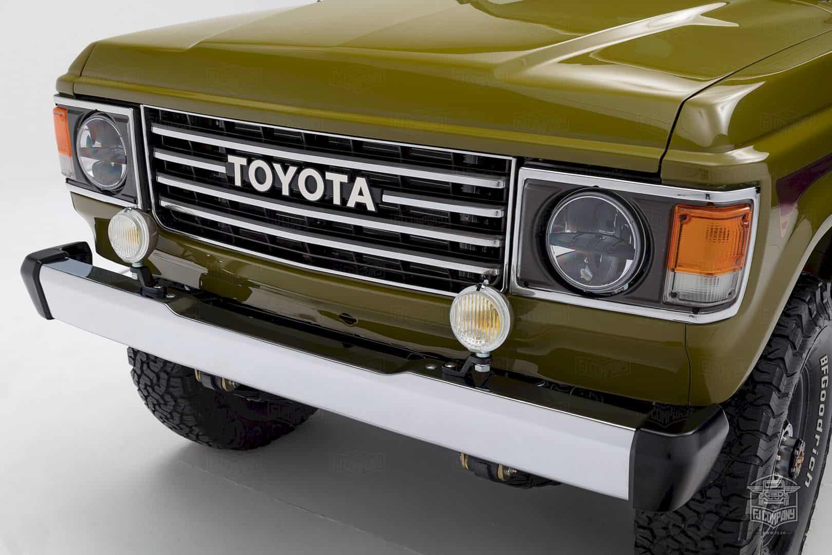 1986 Toyota Land Cruiser Fj62 Olive 1