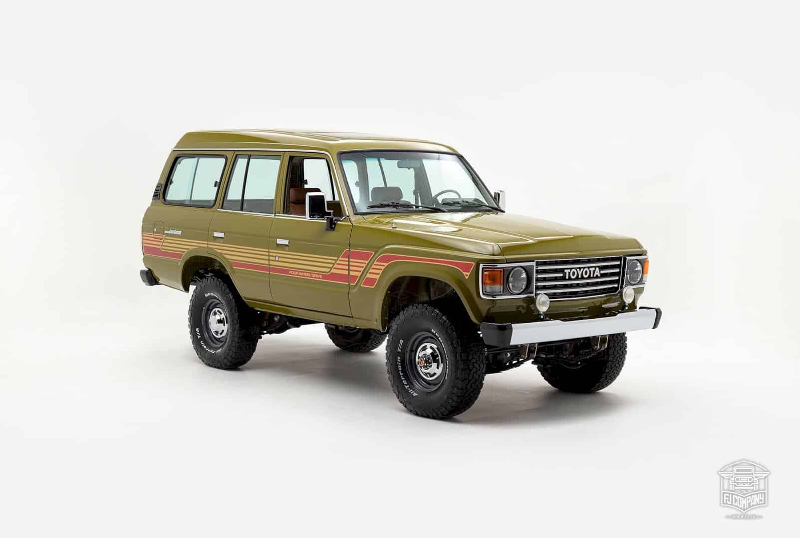 1986 Toyota Land Cruiser Fj62 Olive 9