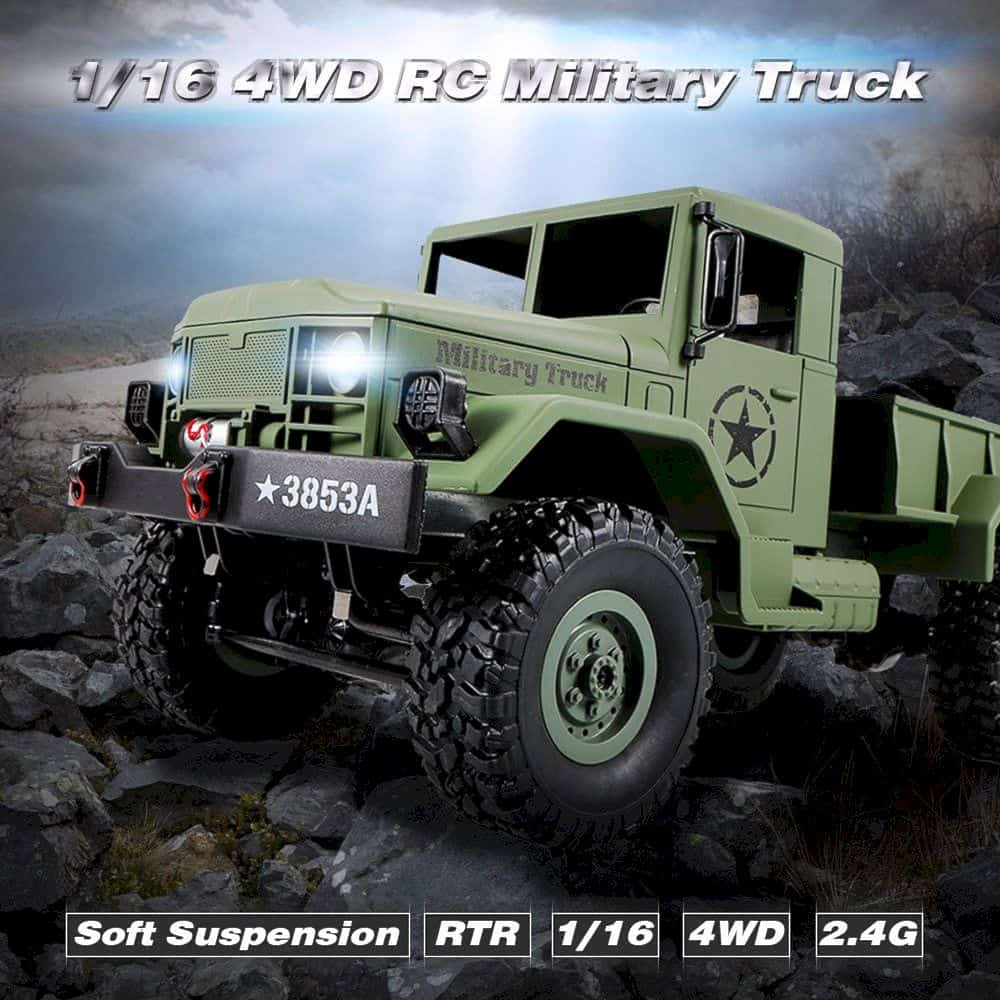 Goolsky Heng Long 4wd Off Road Rc Military Truck 1