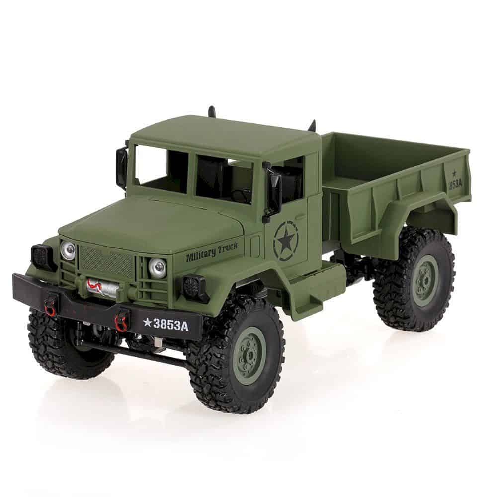 Toy cars are ane of the toys that are highly sought later past times children peculiarly the motorcar is Goolsky HENG LONG 4WD Off-Road RC Military Truck: The RC Models that Took More than Just the Detail