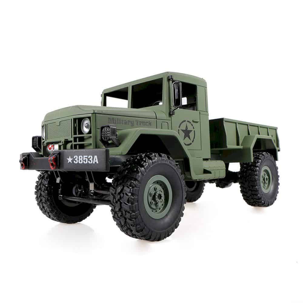 Toy cars are ane of the toys that are highly sought later past times children peculiarly the motorcar is Goolsky HENG LONG 4WD Off-Road RC Military Truck: The RC Models that Took More than Just the Detail